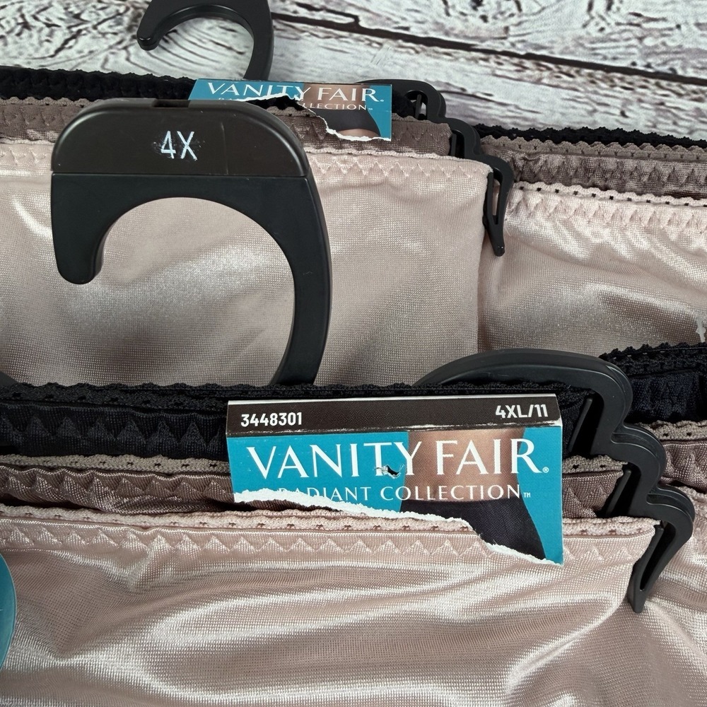 Vanity Fair Underwear Women's Size 4x Radiant Collection 6 pairs Hi-Cut NWT - Picture 3 of 7